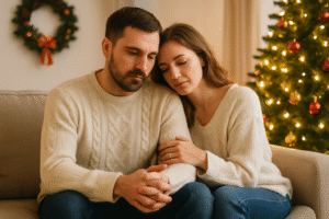 Par i juletiden der oplever udfordringer i relationen